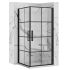 Душевая кабина Rea Rubik 80x80 R/L черный матовый