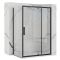 Душова кабіна Rea Rapid Swing 90x100 R/L чорний