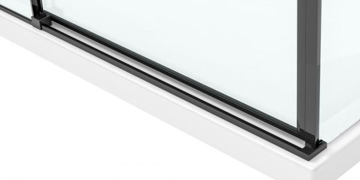 Душевая кабина Rea Solar 90x90 R/L черный