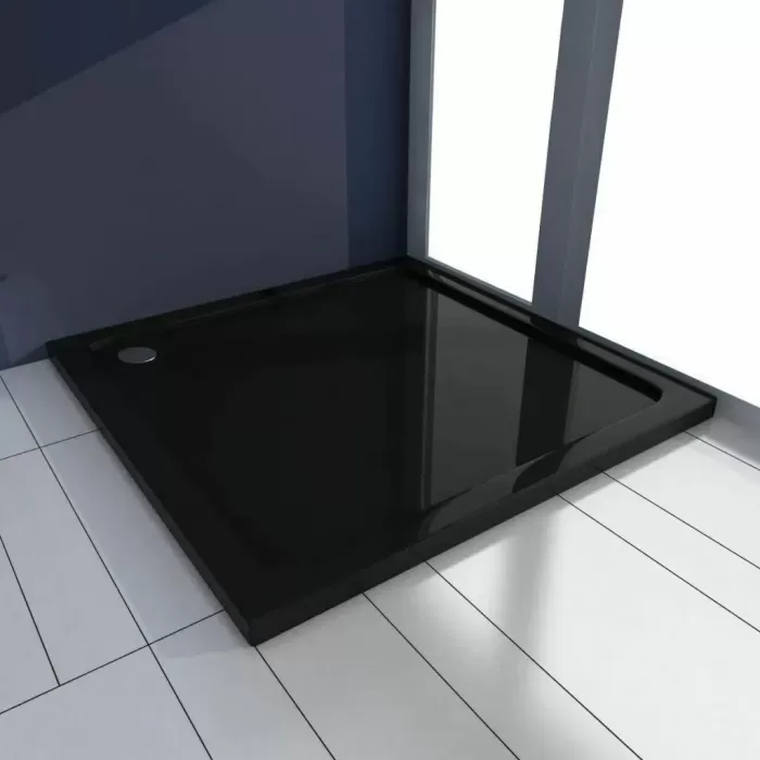 Душевой поддон Rea Savoy 80x80х6 черный