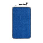 Коврик с подогревом Теплик 50х60 с термоизоляцией Комфорт  синий с регулятором