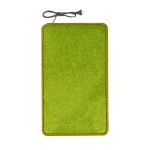 Коврик с подогревом Теплик 50х80 с термоизоляцией Комфорт  светло-зеленый