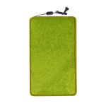 Коврик с подогревом Теплик 50х60 с термоизоляцией Комфорт  светло-зеленый с регулятором