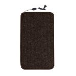 Коврик с подогревом Теплик 50x40 см с термоизоляцией Стандарт темно-коричневый с регулятором