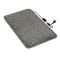 Килимок з підігрівом Теплик 50х60 см з термоізоляцією Комфорт темно-сірий з регулятором
