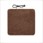Коврик с подогревом Теплик 100х100 с термоизоляцией Комфорт  коричневый