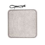 Коврик с подогревом Теплик 100х100 с термоизоляцией Комфорт  светло-серый