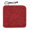 Коврик с подогревом Теплик 100х100 с термоизоляцией Стандарт  темно-красный