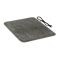 Килимок з підігрівом Теплик 200х200 см з термоізоляцією Комфорт темно-сірий