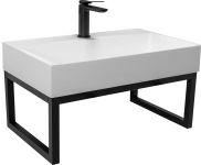 Раковина подвесная Rea Goya 600х370х140 белый