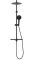 Душова система з термостатом Rea Mike чорний