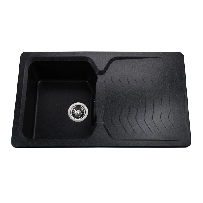 Мойка гранитная Bretta Teca 860х500х190  графит