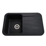 Мойка гранитная Bretta Crystal 780х500х200  графит