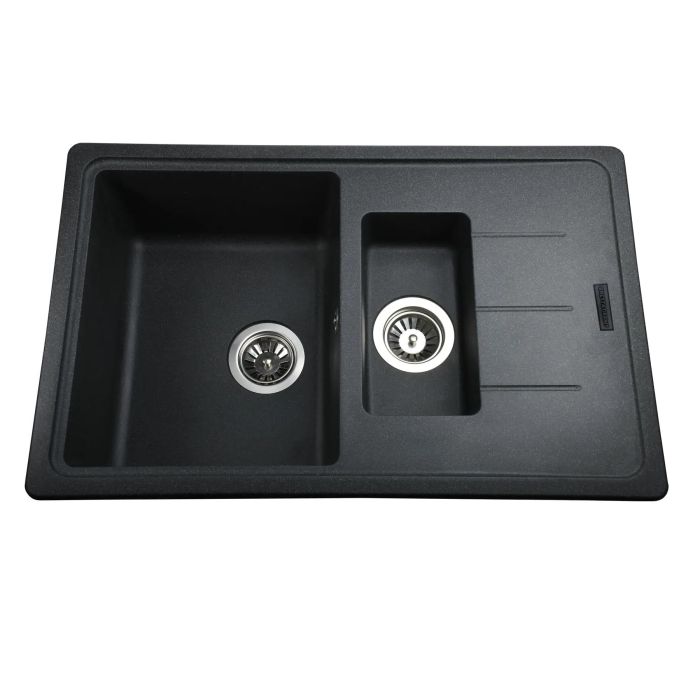 Мойка гранитная Bretta Bretta 780х500х190  графит