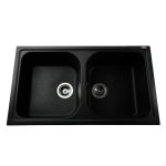 Мойка гранитная Bretta Longrand 860х500х205  графит