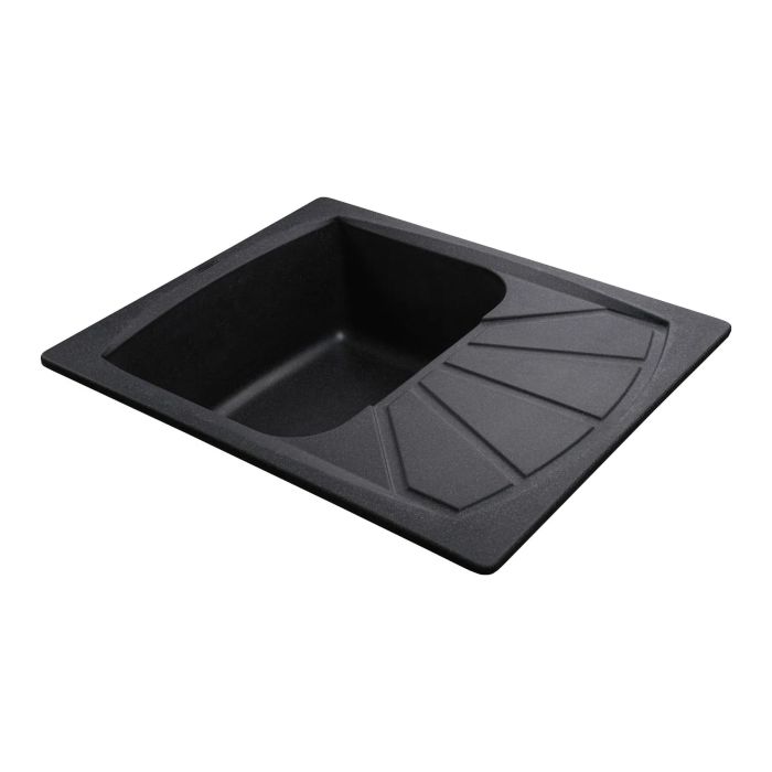Мойка гранитная Bretta Tera 610х500х204  графит