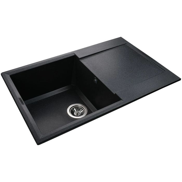 Мойка гранитная Bretta Metra 790х500х230  графит