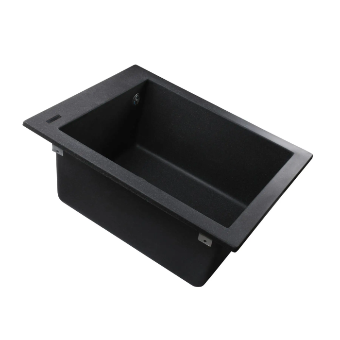 Мойка гранитная Bretta Quadro 500х410х200 графит