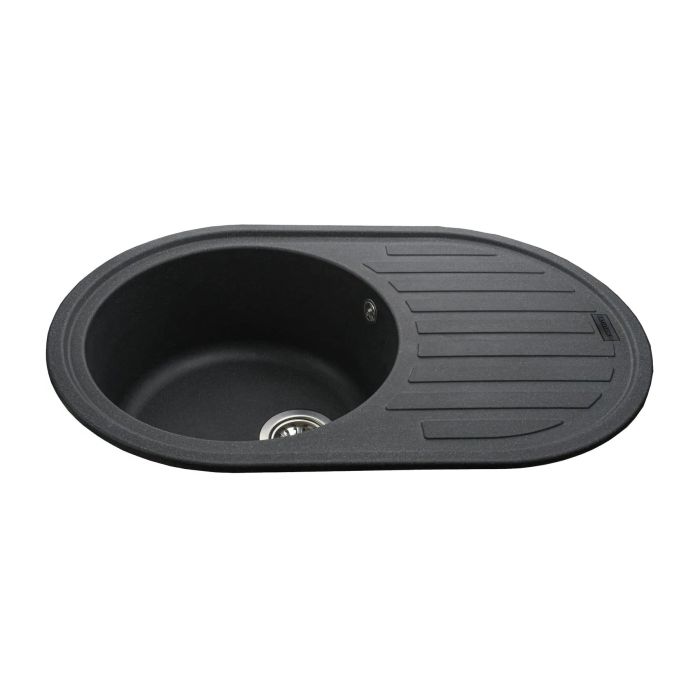 Мойка гранитная Bretta Elit 770х500х200  графит