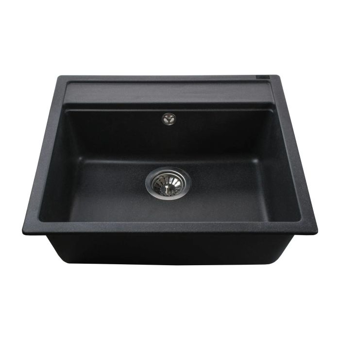 Мойка гранитная Bretta Universal 570х510х190 графит