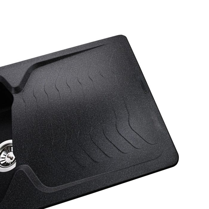 Мойка гранитная Bretta Teca 860х500х190  графит