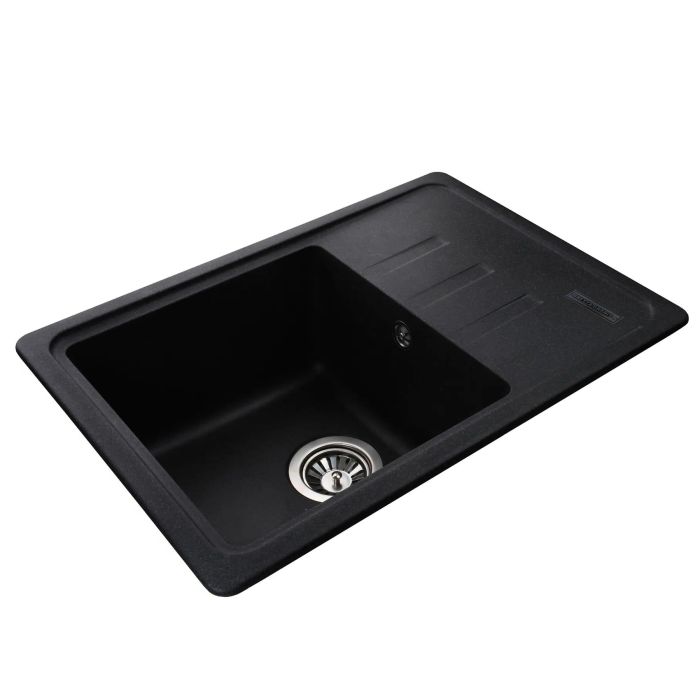 Мойка гранитная Bretta Compact 620х435х200  графит