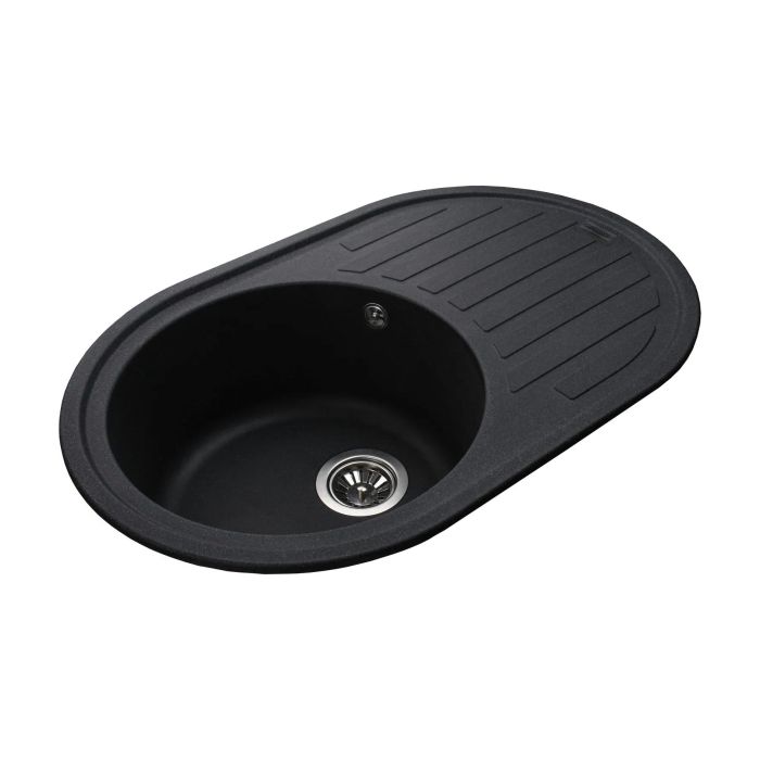 Мойка гранитная Bretta Elit 770х500х200  графит