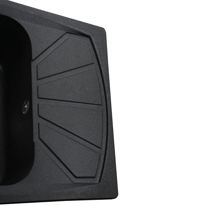 Мойка гранитная Bretta Tera 610х500х204  графит