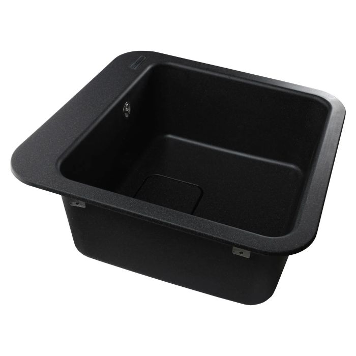 Мойка гранитная Bretta Victoria 510х510х190  графит