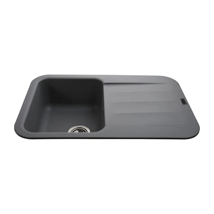 Мойка гранитная Bretta Crystal 780х500х200  серый металлик