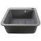 Мийка гранітна  Bretta Victoria 510х510х190  сірий металік