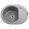 Мойка гранитная Bretta Round 600х470х220  серый камень