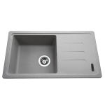 Мийка гранітна  Bretta Verona 780х435х200  сірий камінь