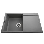 Мийка гранітна  Bretta Metra 790х500х230  сірий камінь