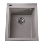 Мойка гранитная Bretta Quadro 500х410х200 серый камень