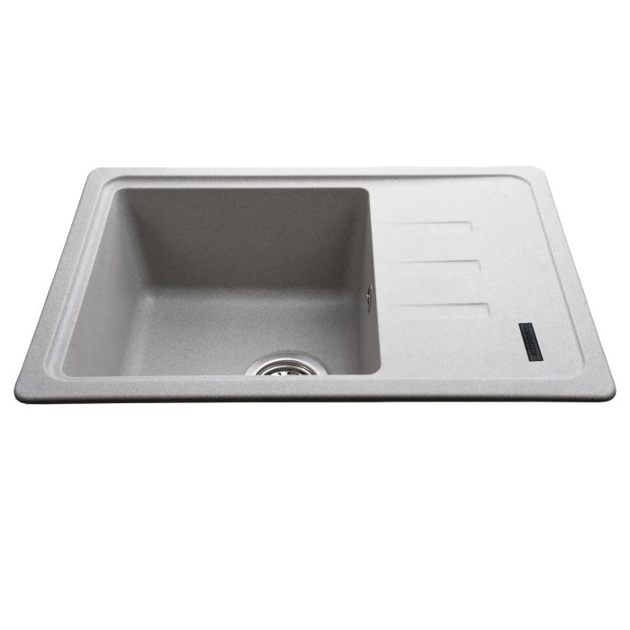Мойка гранитная Bretta Compact 620х435х200  серый камень