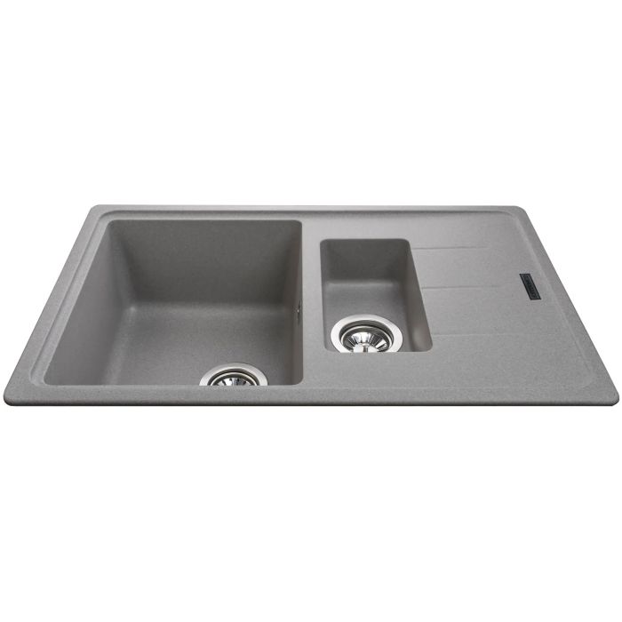 Мойка гранитная Bretta Bretta 780х500х190  серый камень