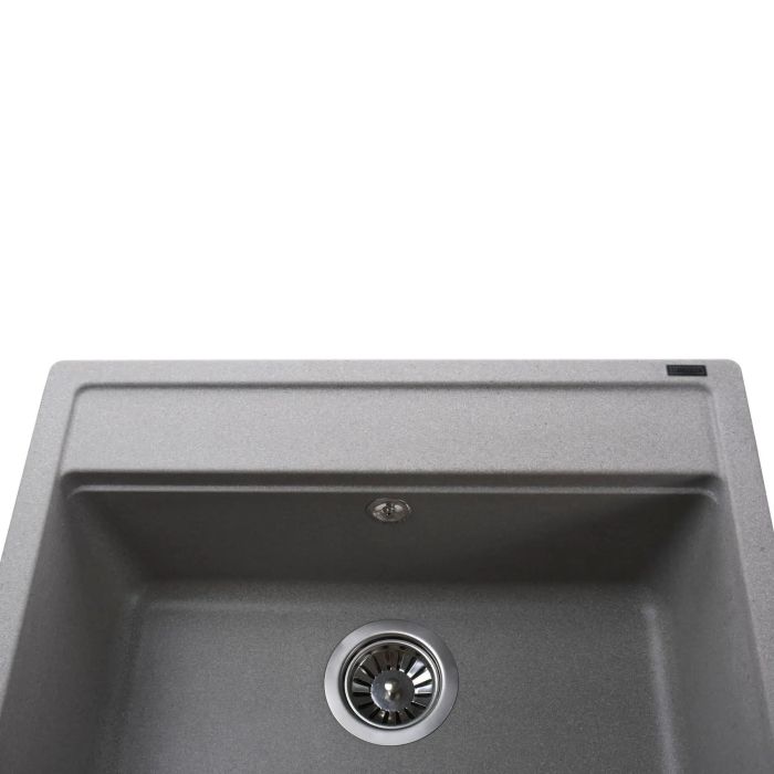 Мойка гранитная Bretta Universal 570х510х190 серый камень