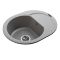 Мойка гранитная Bretta Round 600х470х220  серый камень