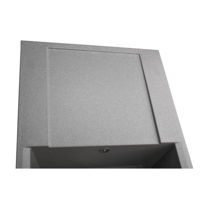 Мойка гранитная Bretta Metra 790х500х230  серый камень