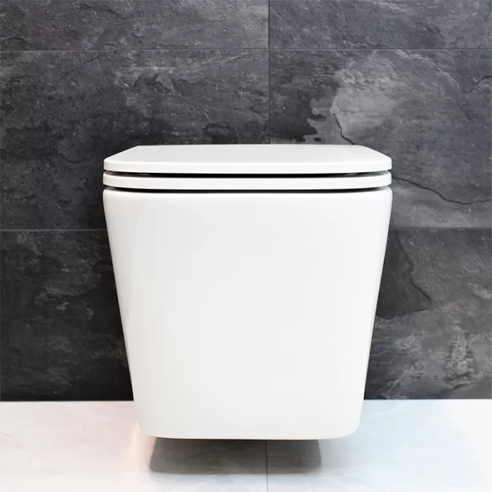 Унитаз подвесной Dusel Ivia DWHT10210330R с сиденьем Soft Close дюропласт