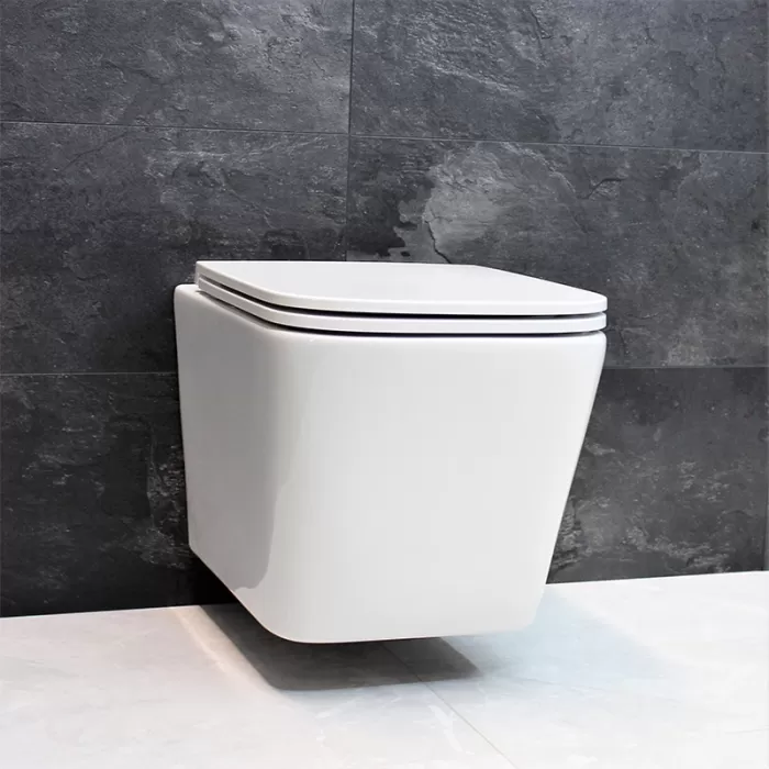 Унитаз подвесной Dusel Ivia DWHT10210330R с сиденьем Soft Close дюропласт