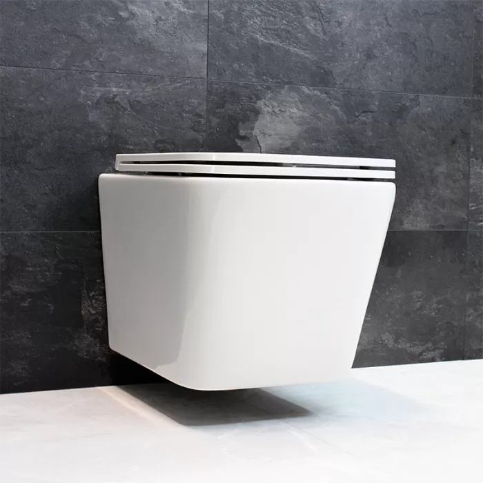 Унитаз подвесной Dusel Ivia DWHT10210330R с сиденьем Soft Close дюропласт
