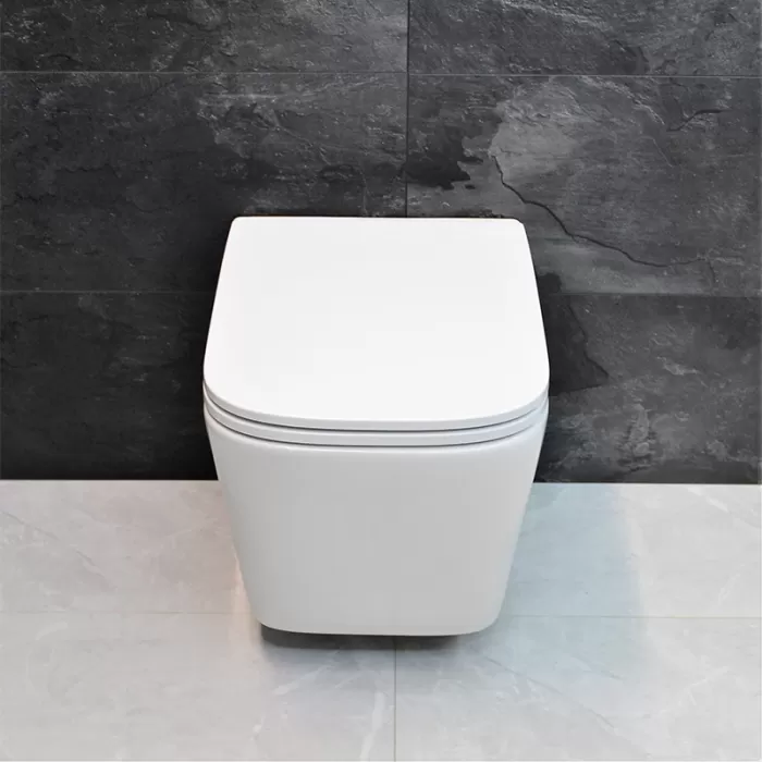 Унитаз подвесной Dusel Ivia DWHT10210330R с сиденьем Soft Close дюропласт