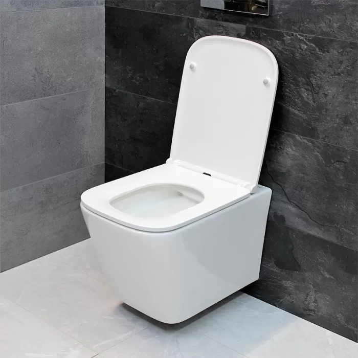 Унитаз подвесной Dusel Ivia DWHT10210330R с сиденьем Soft Close дюропласт