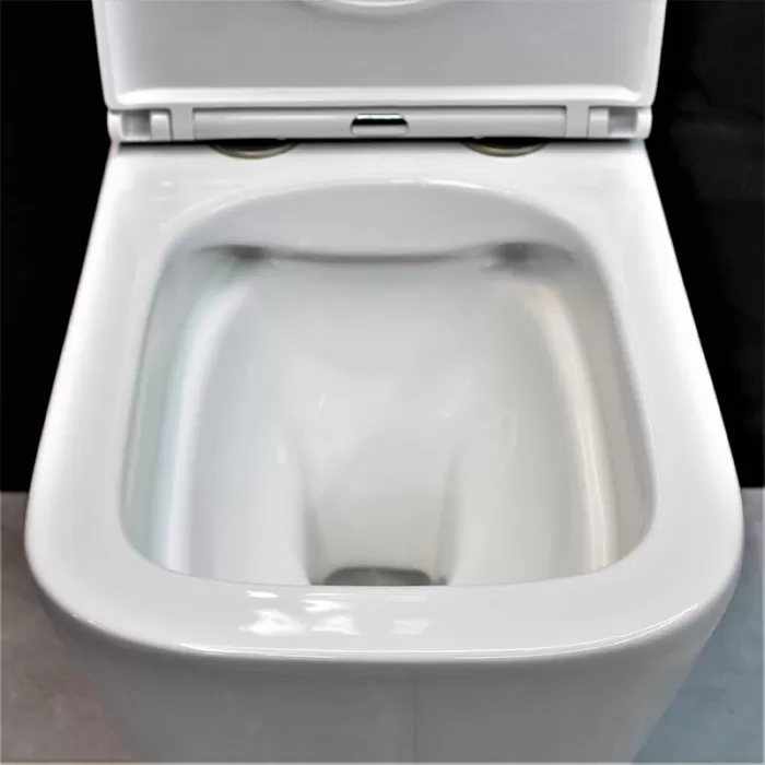 Унитаз подвесной Dusel Ivia DWHT10210330R с сиденьем Soft Close дюропласт