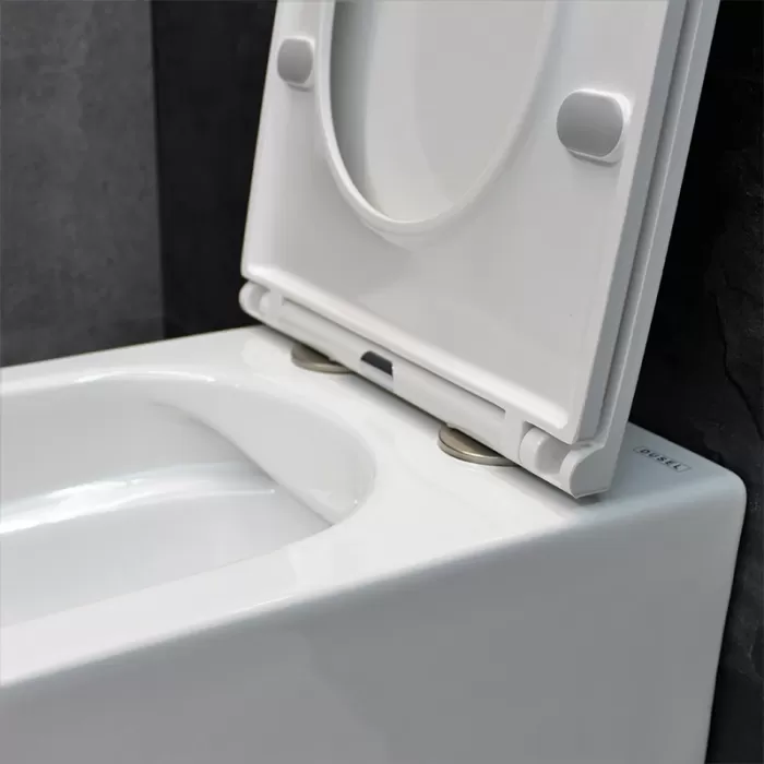 Унитаз подвесной Dusel Ivia DWHT10210330R с сиденьем Soft Close дюропласт