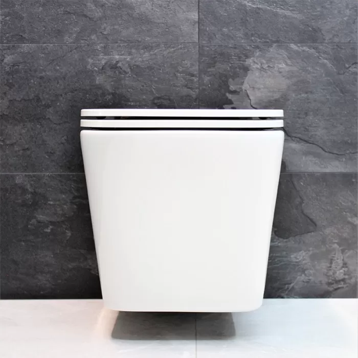 Унитаз подвесной Dusel Ivia DWHT10210330R с сиденьем Soft Close дюропласт