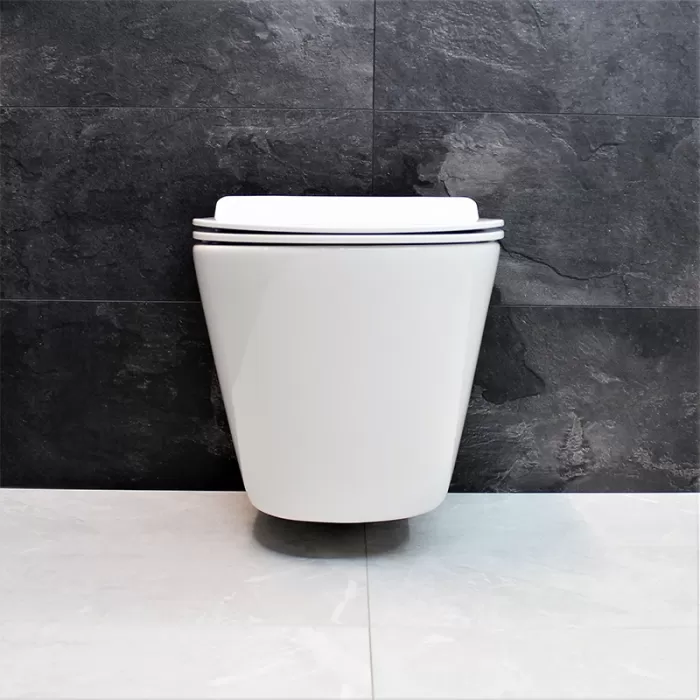 Унитаз подвесной Dusel Arez DWHT10210230R с сиденьем Soft Close дюропласт