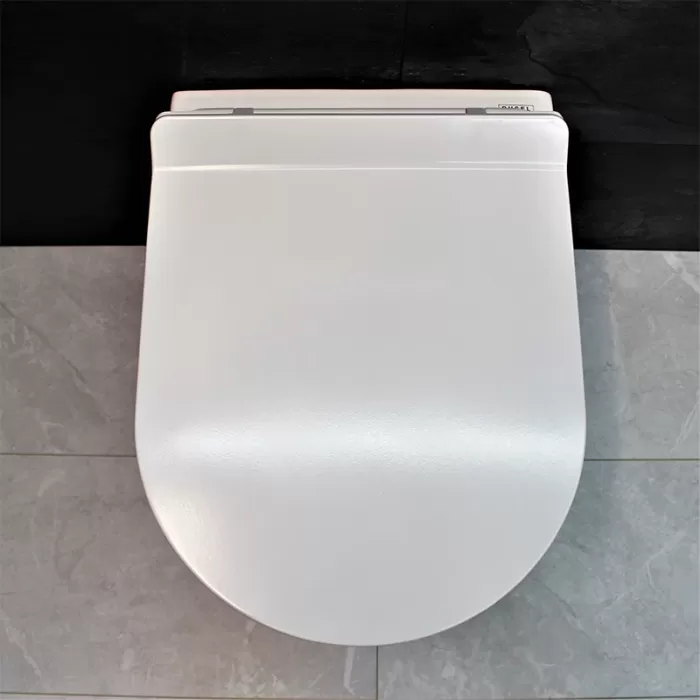 Унитаз подвесной Dusel Arez DWHT10210230R с сиденьем Soft Close дюропласт
